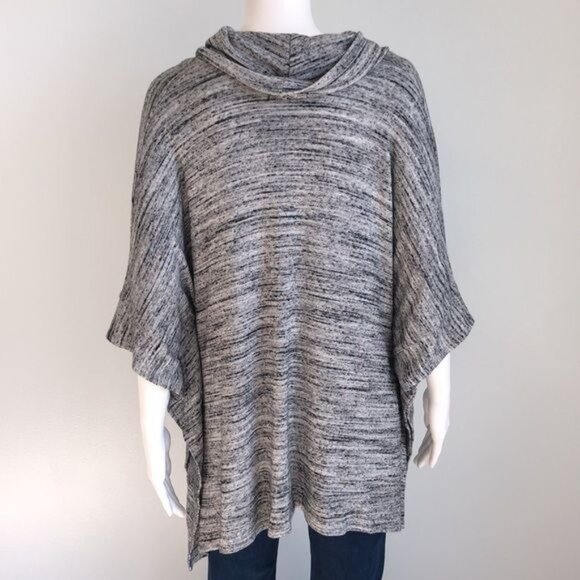 Splendid Brushed Tri-Blend Poncho - XS - Picture 6 of 10